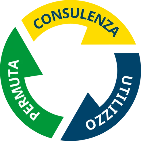 Illustrazione del servizio MTS con consulenza, utilizzo, permuta.