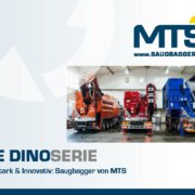 Titelseite Broschüre MTS Saugbagger DINOSERIE DE