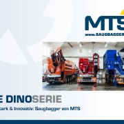 Titelseite Broschüre MTS Saugbagger DINOSERIE DE